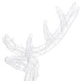 thumbnail image 3 of vidaXL Acrylic Reindeer Christmas Decorations 3 pcs 120cm Multicolour, 3 of 5