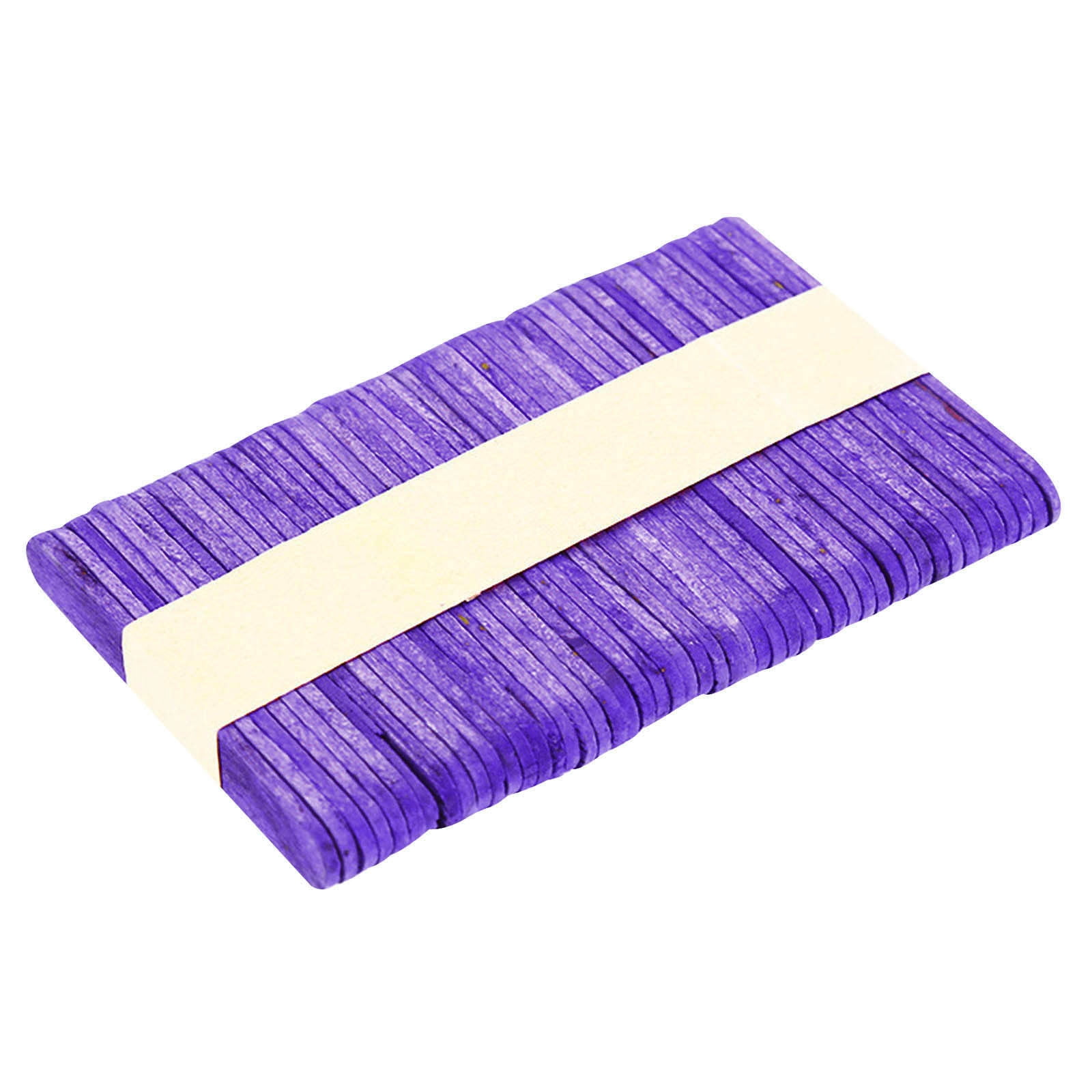 Dvkptbk Popsicle Sticks Diy Early Education Material Wood Color Ice Cream Stick Ice Cream Stick Kitchen Gadgets