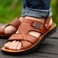 thumbnail image 2 of Sandales PEONAVET pour Hommes Style Ouragan avec Semelle Intercalaire en Mousse et Semelle Extérieure en Caoutchouc Durabrasion Robuste - Soldes d'Été Liquidation, 2 of 6