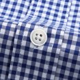 thumbnail image 4 of Birdeem Chemise à Manches Courtes pour Hommes Mode Business Col Rabattu Bouton Poche, 4 of 11