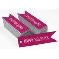 thumbnail image 2 of Inkdotpot Rose Gold Foil Paper Hang Tags Happy Holiday Favor Tags 100 Pieces, 2 of 6