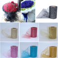 thumbnail image 2 of Tulle Spool Glitter DIY Creation Lightweight Sequin Tulle Roll for Halloween, 2 of 10