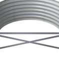 thumbnail image 3 of vidaXL Garden Raised Bed Powder-coated Steel 620x80x36 cm Grey, 3 of 4