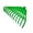 Green, variant on Rake for Leaves Plastic Rake Thickened Raking Grass Rake Agricultural Rubber Rake withered Leaves Rake Rake Leaf Rake Leaves Rake Iron Rake Gardening Tools Rakes for Gardening