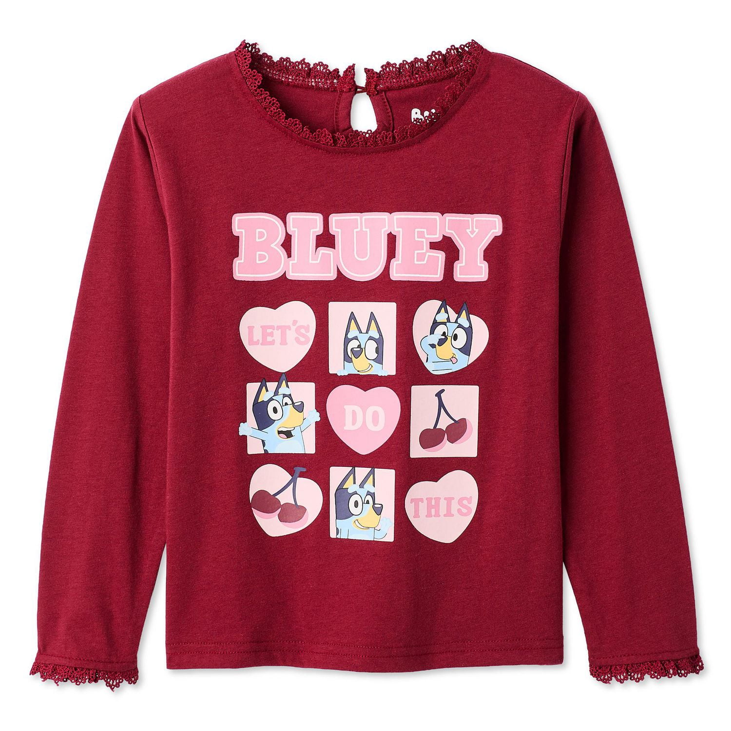 Bluey Toddler Girls' Long-Sleeve Top