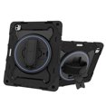 thumbnail image 1 of XYX 3in1 Rotating Stand Case for iPad Pro 13 inch M4 2024 with Hand/Shoulder Strap, Shockproof Rugged, Black, 1 of 7