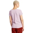 thumbnail image 2 of Hanes ComfortSoft T-Shirt à Col Rond en Jersey Coupe Décontractée pour Femmes, P, Rose Pâle, 2 of 5
