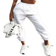 thumbnail image 5 of Pantalon de Jogging Décontracté en Coton pour Femmes Owl‘s-Yard, Taille Haute, Ample, pour Jogging/danse, Pratique, 5 of 5