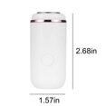 thumbnail image 2 of EGNMCR Bathroom Accessories Electric Shaver For Men Pocket Size Mini Portable Shaver Wet And Dry Mens Shaver USB Rechargeable Shaver Charging Easy One-Button Use Suitable For Home,Car The Shaver, 2 of 7