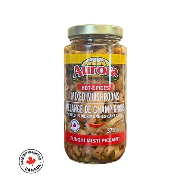 Aurora Mixed Mushrooms Hot, 375mL