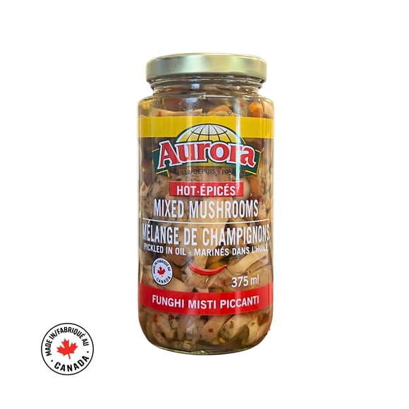 Aurora Mixed Mushrooms Hot, 375mL