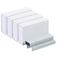 thumbnail image 1 of Unique Bargains Staples for Stapler, 4 Pack(1000Pcs Staples Per Pack) 26/6 Standard 1/4 Inch Length Staples Jam Free Silver Tone, 1 of 7