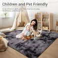 thumbnail image 3 of 5x8 ft Shaggy Area Rugs for Bedroom Living Room Large Fluffy Floor Rugs with Non-Slip Backing, Soft Plush Carpet Rugs Home Décor, 3 of 9