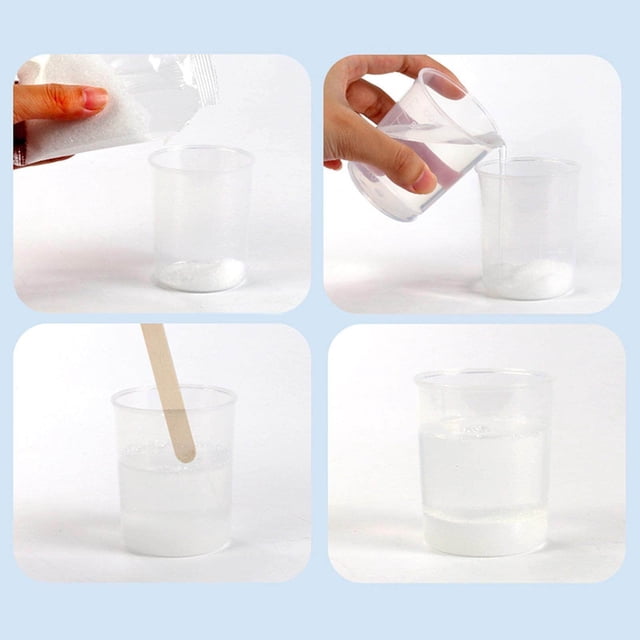 Crystal Growing Experiment Science Kit for Kids Growing Kit for Kids Conduct Crystals Red