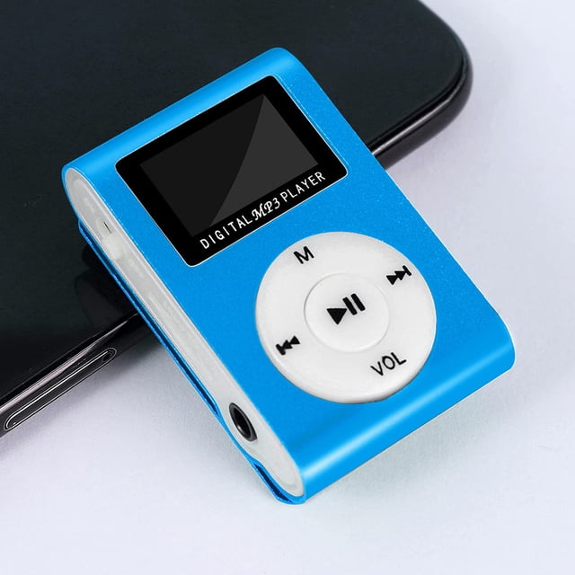 UsTZtai under $5! Portable MP3 Player with LCD Screen, USB Music Player Support TF Card, Compact MP3 Player for Sports Exercise