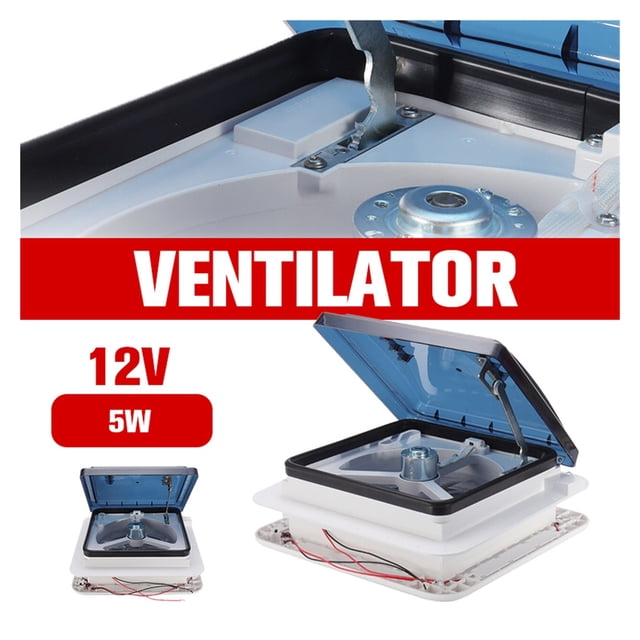 12 V RV Ventilation Fan Exhaust Fan Caravan Accessories Manual Control Roof Mounted For RV Motorhome Trailer