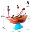 thumbnail image 3 of WLOELOEW AS shown Desktop Toys Interactive Board Game Pirate Party Game, 3 of 9