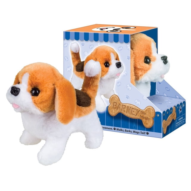Battery Operated Plush Barney the Beagle