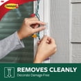thumbnail image 4 of Command Outdoor Light Clips, Small, Clear, 16 Hooks, 20 All Weather Adhesive Strips, 4 of 6