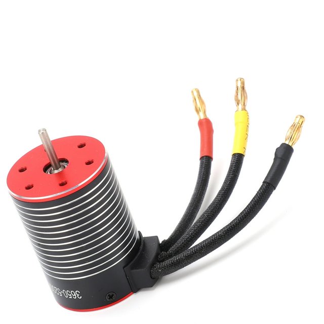 MesaSe Moteur Sans Balais pour Voiture Rc 5200kv Moteur Sans Balais Étanche Idéal pour Voitures Rc Conception Universelle Type 3650 Assure une Performance Lisse et une Durabilité