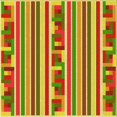 thumbnail image 1 of Ahgly Company Machine Washable Indoor Square Transitional Mahogany Brown Area Rugs, 8' Square, 1 of 7