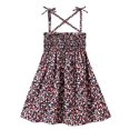 thumbnail image 1 of Robes pour Petite Fille à Bretelles Spaghetti, Robe Trapèze d'Été pour Filles, Robes Florales pour Filles, Robe pour Occasions Spéciales, 1 of 7