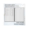 thumbnail image 3 of Accounting Ledger Book - A5 Check Register for Small Businesses & Personal Use, Account Book for Tracking Money, Expenses, Deposits & Balance, 5.8" x, 3 of 4