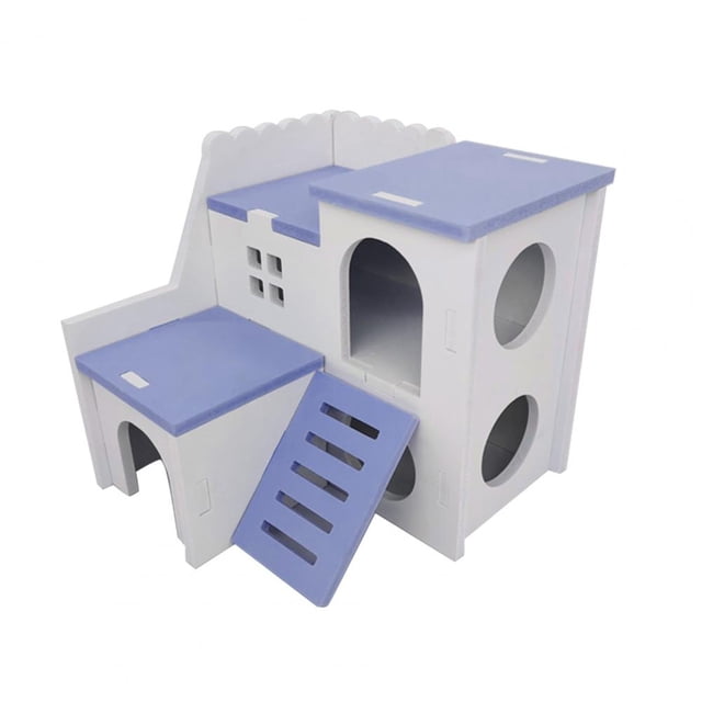 Small Animal Hideout PVC Hamster House Breathable Stable Cage Toy