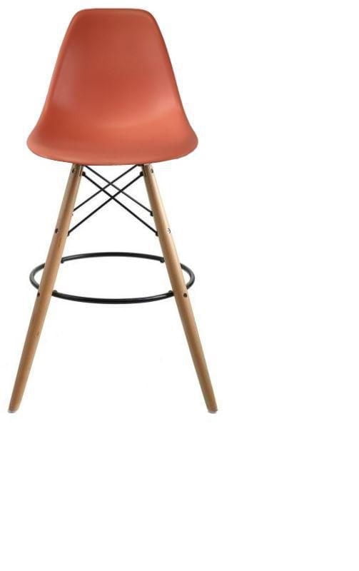 Eiffel Stool Natural Wood Legs 26″