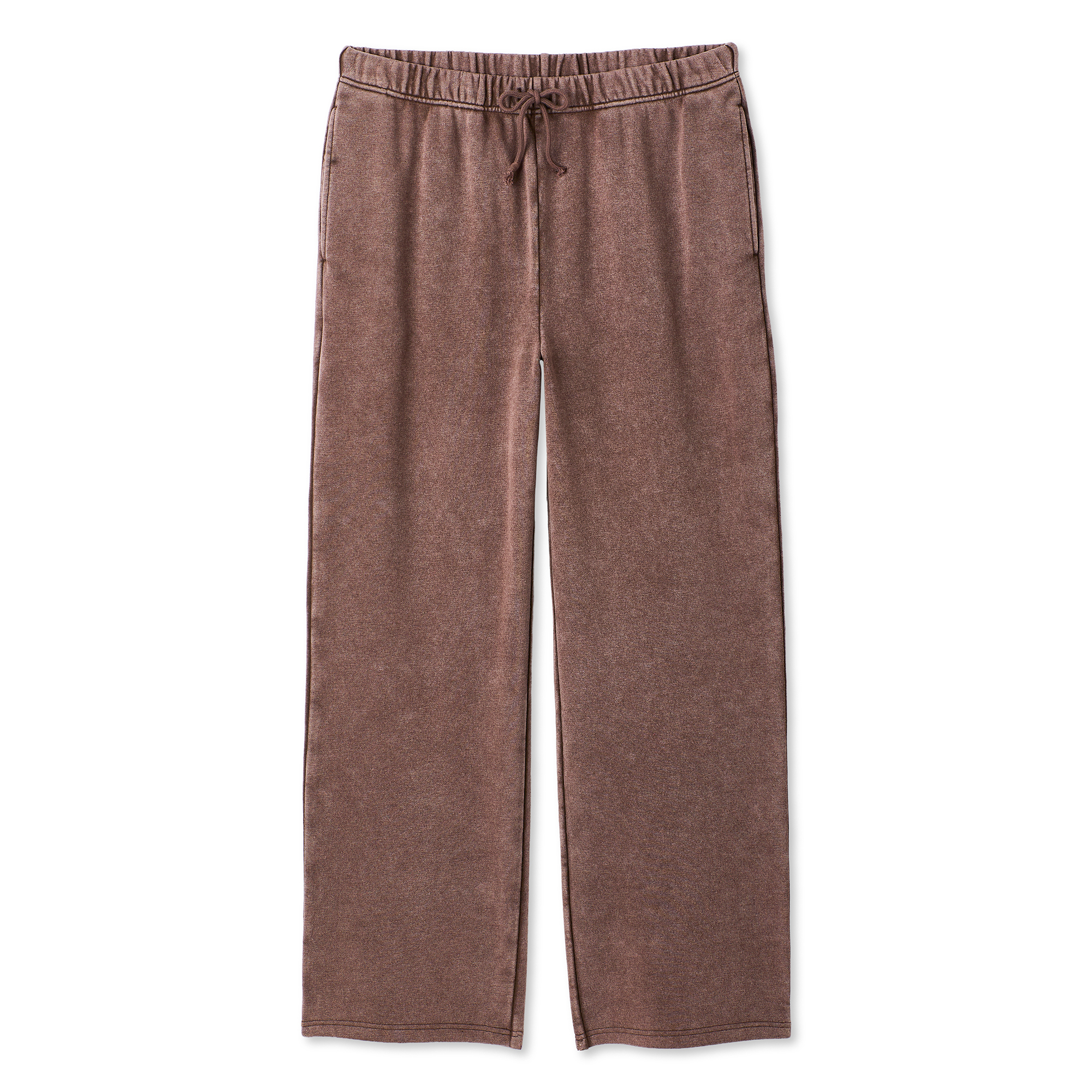 Jogger délavé à jambe droite No Boundaries pour hommes