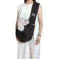 thumbnail image 1 of pitrice Sac de Transport pour Chat Chien Sac de Voyage Café, 1 of 9
