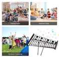 thumbnail image 3 of 25 Note Glockenspiel Xylophone Wooden Base Aluminum Bars with 2 Mallets Educational Musical Instrument Percussion Gift with Carrying Bag, 3 of 6