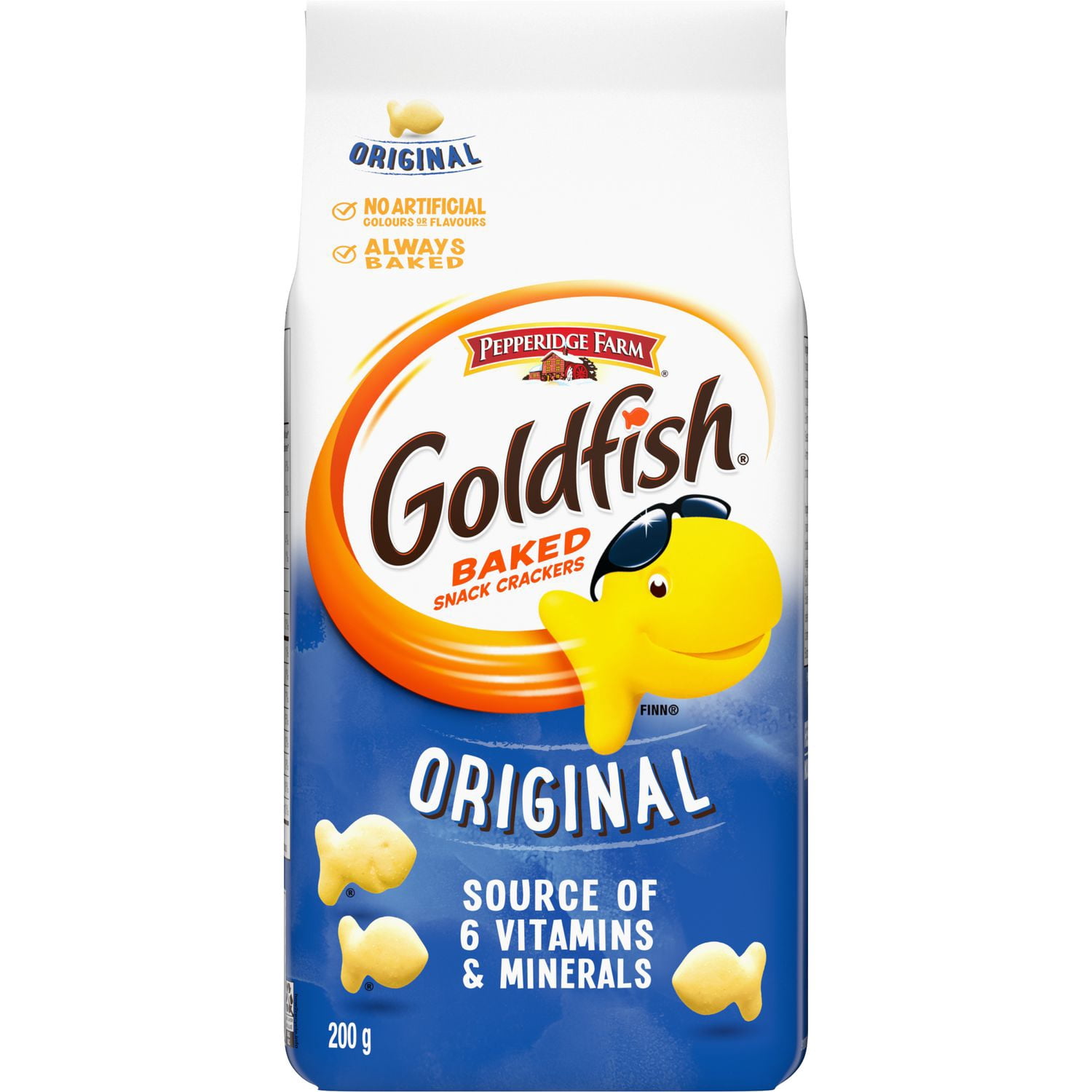 Goldfish® Original Baked Snack Crackers 200 G Bag
