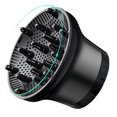 thumbnail image 2 of MesaSe Diffuseur de Curling Diffuseur de Sèche-Cheveux pour les Cheveux Naturels Ondulés Réglable 1,38-2,6 Pouces Buse avec Brosse de Shampooing, Blanc, 2 of 8