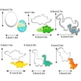 thumbnail image 3 of Dvkptbk Baking Molds Creative Dinosaur Shape Stainless Steel Diy Mould Baking Mould Kitchen Tool Kitchen Gadgets on Clearance, 3 of 7