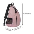 thumbnail image 3 of Suncoda Home Storage, Organization and Storage Badminton Racket Bag for Outdoor Sports Training Singles Shoulder Tennis Bag Backpack Crossbody Bag, 3 of 7