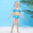 thumbnail image 2 of Maillot Tankini 2 Pcs pour Tout-Petites Filles, Princesse Jasmine, 2 of 6