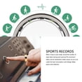 thumbnail image 4 of Bague Intelligente de Suivi de Santé, Surveillance de l'Exercice IP67 Résistante à l'Eau Bague de Sommeil Dorée Distance Calories pour la Marche la Course le Cyclisme le Sommeil 7,9,10,11,12, 4 of 7