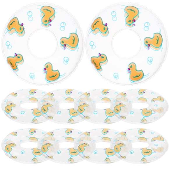 10pcs Cute Mini Swimming Rings Decorative Tiny Swim Rings Mini House Decorations