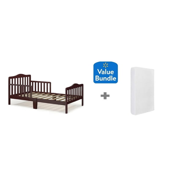 Lit pour tout-petit Finley Concord Baby + Matelas - Paquet