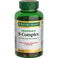 thumbnail image 1 of NATURE'S BOUNTY Absorbable B-Complex With Folic Acid Plus Vitamin C, 1 of 6