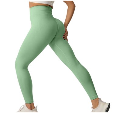 Timegard Womens Yoga Leggings High Waist Butt Lifting Belly Control Stretch Skinny Workout Gym Pants