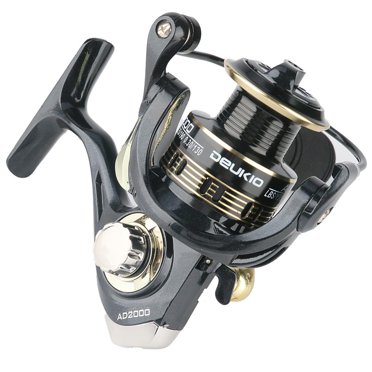 AD2000 Fishing Reel 5.2:1 Speed Ratio Fishing Reel Widely Used Fishing Easy to Operate Lightweight Spinning Fishing Reel for Outdoor Fishing River