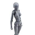 thumbnail image 3 of serony 15cm Figures Body Set with Figure Figure Figures Body Set Display Set with Box Stand Holder Set with for Bedroom Decor Female Gray, 3 of 9