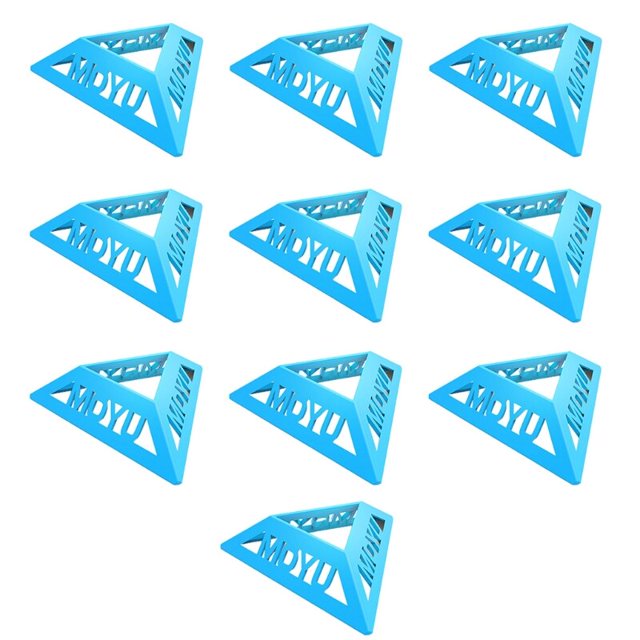 24 PCS Original Cube Stand Speed Magic Speed Cube Plastic Cube Base Holder Educational Learning Toys, Blue