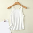 thumbnail image 2 of Birdeem Camisole pour Femmes Manteau Décontracté et Tendance pour Femmes Couleur Unie Col Rond Sans Manches, 2 of 12