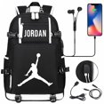 thumbnail image 1 of Youth Leisure Backpack College Student Backpack Multifunctional Sports Bag Basketball Player Jordan-ZJKDGJKJ, 1 of 4