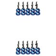 thumbnail image 2 of Baohd Sturdy And Durable Car Screw Bonnet Gaskets Made With Materials Easy To Install Car Modification Gasket Screws Blue screw 2Set, 2 of 6