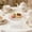 Clear, variant on JZCHUNTOY Household Bone Dishes Set, 9 Pieces Include 8 Food Grade Plates 1 Storage Base, Stackable Smooth Edge Food Residue Tray, Reusable Snack Serving Dish for Dining Table, Party, Picnic