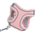 thumbnail image 1 of Ensemble Harnais et Laisse pour Chat, Harnais Gilet Ajustable pour Chaton pour la Marche, Ensemble Harnais et Laisse Gilet pour Chat Anti-Évasion, Harnais Gilet pour Chat Confortable pour la Marche, Entraînement, 1 of 8